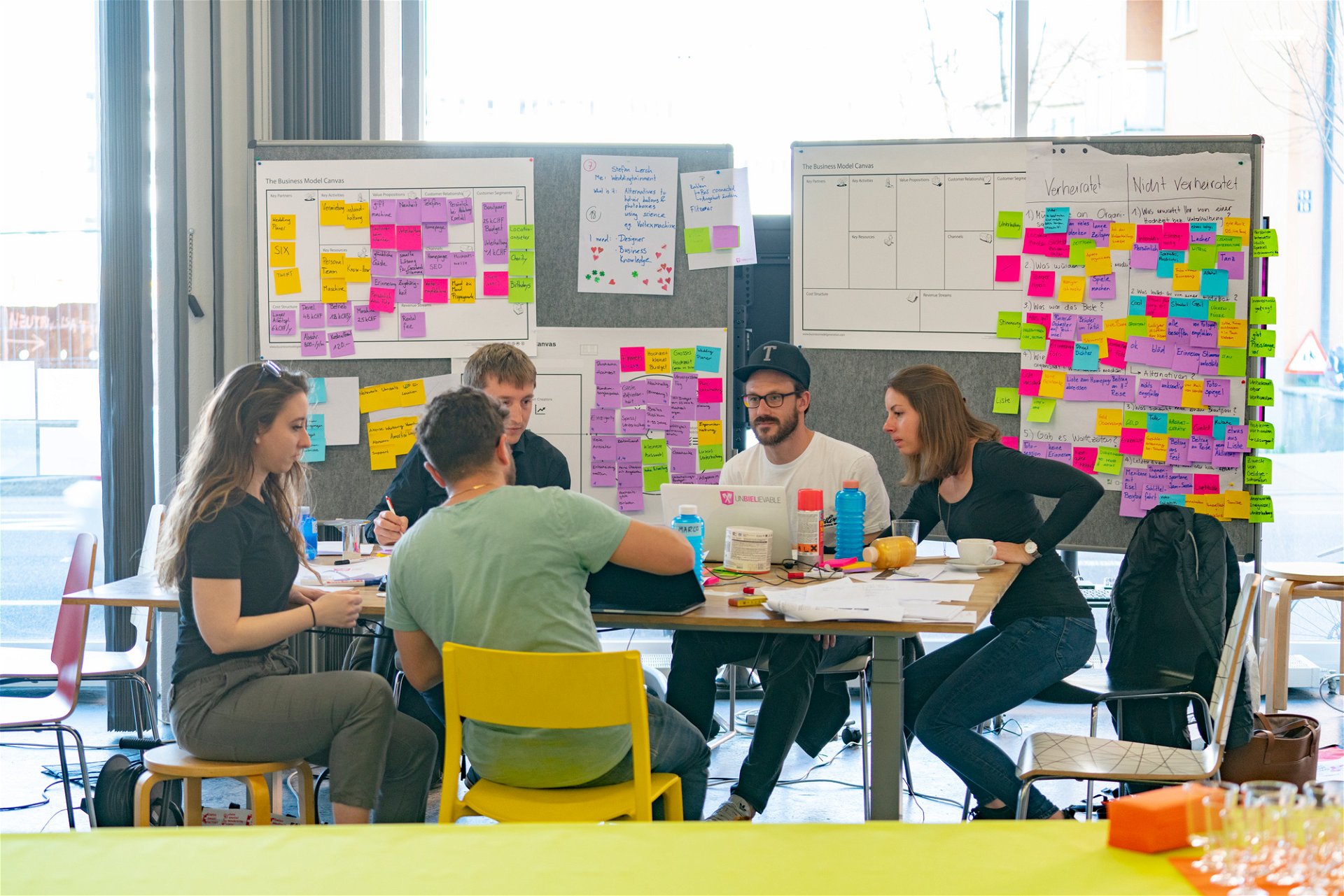 With methods like design thinking we find the right solution together.